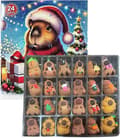Capybara Adventskalender 2025 - 24 Dagars Julnedräkning Leksak [JSR]
