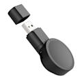 Miniatyrbillede 1 af 5: Smartwatch Magnetisk Oplader Kompatibel Samsung Galaxy Watch galaxy watch6/5/4 Galaxy Watch Active 2, Bærbar Rejse med USB-port (1 stk)