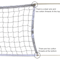 Miniatyrbillede 3 af 5: Volleyballnet Foldbar Net til Volleyball Officiel Standard Størrelse Indendørs Udendørs Have Strand Volleyball Sport Net Med Bærepose 9,5M X 1M