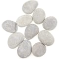 Miniatyrbilde 1 av 5: Strandstein for maling 10 stk glatte store steiner (30-50 mm)