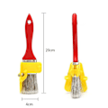 Pikkukuva 3 / 5: 1 sarja Clean Cut Profesional Edger -maalisivellin Edger Brush Tool Monitoiminen kotiin huoneen seinään kattoon yksityiskohtien reunoihin ja listoihin