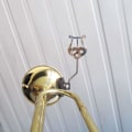 Miniatyrbillede 5 af 5: Trompetstativ Trombone Lyre Node Marching Band Flip Folder Clip Trompetist Lyre Trompet Musikholder til Trombone Trompet Lyre