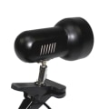 Miniatyrbillede 1 af 4: Bordlampeholder Klemme Skrivebordslampe E27 Pære EU Stik (Sort)