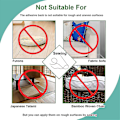 Miniatyrbilde 3 av 4: Wabjtam Sofa Pude Non Slip Pads For Å Holde Sofa Puter Fra Å Glide, Borrelås Med Lim