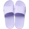 Miniatyrbild 1 av 3: Unisex Slip On Tofflor för Kvinnor/Män Halkfri Lättvikt Platt Slide Sandaler Hus Mjuka Flip Flop Skor för Inomhus Hem Trädgård Badrum Poolside