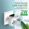 Miniatyrbillede 3 af 5: USB-oplader til Apple Iwatch Watch, magnetisk rejse bærbar trådløs oplader kompatibel med Apple Watch Series 1-8 Ingen kabeloplader
