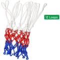 Miniatyrbillede 2 af 5: Basketball Net, 4 Pak Højtydende Basketball Net Udskiftning Farvet Basketball Hoop Stand Nets Netball Ring Basket Ball Hoop Nets, 12 Loops