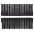 Miniatyrbilde 3 av 5: Spillkortlagringsstativ, 2 stk. Multifunksjonell spilldiskdisplayboksbrakett for PS4, CD-disker kortholder spillkortboks for Switch