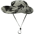 Miniatyrbillede 1 af 4: Camouflage solhat med bred skygge og justerbar hagerem (Khaki)