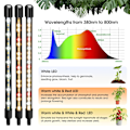 Miniatyrbillede 2 af 5: Plantelys, Grolys til indendørs planter, 80 LED'er Led Grolys 660nm Fuld spektrum, 4 hoveder Grolampe med timer til frøplanter og sukkulenter