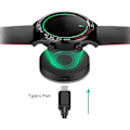 Miniatyrbilde 4 av 4: Laderkabel kompatibel med Huawei Watch GT/ GT2 /GT 2e / Honor Watch Magic, Magic 2 / Honor Watch Dream white