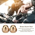Miniatyrbillede 4 af 4: Messing Hex Cap Nut Sæt Messing Acorn Nut Kit Dome Head Cap Hex Møtrikker Sæt Køretøj Fasteners m3-m12 Fix Dæk (M12)