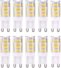 G9 LED-lampor, varmvitt 3000K 5W G9 LED, 10-pack
