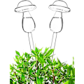 Miniatyrbild 1 av 2: Glasväxtvattningsglober - Svampar för automatisk bevattning - 2-pack växtbevattningsanordningar för inomhus- och utomhusväxter
