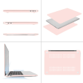 Pikkukuva 5 / 5: Kotelo MacBook Pro 13 tuuman A1706 A1708, Pinkki