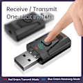 Pikkukuva 3 / 5: USB Bluetooth 5.0 -sovitin 4-in-1 langaton äänilähetin