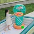 Miniatyrbillede 2 af 5: Basketball Pool Legetøj, Oppustelig Basketballkurv, Oppustelig Pool Basketball, Vand Basketballmål, Pool Basketballsæt, Svømmebassin Kurv til Pool