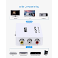 Pikkukuva 2 / 4: RCA-HDMI-sovitin / signaalimuunnin white