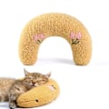 Miniatyrbillede 1 af 5: Kattepude Blød og Fluffy Kæledyrs Beroligende Legetøj Blød og Komfortabel Plys Pude, Hvalpe Kattepuder, Kæledyrslegetøj