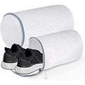 Miniatyrbillede 1 af 5: Vasketøj til sko, polyester mesh skoposer, sæt med 2 (XL+ L)