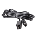 Miniatyrbillede 1 af 5: Nintendo NES Classic Mini forlængerledning Controller 3M Sort