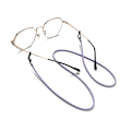 Miniatyrbild 4 av 5: Glasögonkedjor Halsband Läder Glasögon Halsband Snöre Rep Band Läder Glasögon Sladd Justerbar Ände Glasögonhållare Glasögontillbehör, 2st lila purple