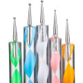 Miniatyrbilde 2 av 5: Dotting Tools Set, 5 stk  Nail Art 2 Way Dotting Pen Tool