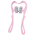 Miniatyrbild 1 av 4: Handhållen nackmassager för axlar, nacke och hela kroppen (rosa)