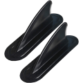 Miniatyrbillede 1 af 5: 2 stk. Små Surfboard Fin 21x6.5x6.4 Cm/8.27x2.56x2.52 Tommer
