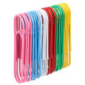 Miniatyrbillede 1 af 5: 70 stk. farvede papirclips store papirclips (4 tommer)