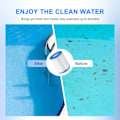 Miniatyrbillede 6 af 8: 2 Filter Pool Filterpatron til Best-way Type II, Pool Filter Type 2 til Swimmingpool, Lazy Spa Filter Udskiftning til Best-way Pool Pumpe 2pcs