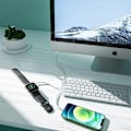 Pikkukuva 4 / 5: Apple Watch S1/S2/S3/S4/S5/S6/S7/S8/SE/Ultra yhteensopiva magneettinen latauskaapeli