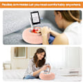 Miniatyrbilde 2 av 7: Pute Stativ Holder for Kindle Tablet iPad med Snacks Bol, Lap Cozy Pute Stativ Holder for Lesing i Sengen for 4.7\"-11\" Kindle, Tablet, iPad, iPhone pink
