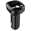 FM-lähetin autoon - Bluetooth-adapteri QC3.0-autolaturilla