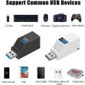 Miniatyrbilde 5 av 5: 3-porters USB-hub, 2 stk. USB 3.0-hub, USB-splitteradapter
