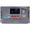 50A Solladdningsregulator, Automatisk Detektering 12V/24V Längd: 17,5 cm / Bredd: 10,5 cm / Höjd: 4,5 cm