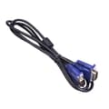 VGA-kabel, 1,5 m svart