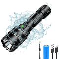 Miniatyrbillede 1 af 5: Superlysende LED-lommelygter, 3000 lumen genopladelig lommelygte, 5 tilstande