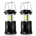 Campinglampor, 2 x Camping Lykta Batteridriven