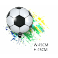 Miniatyrbilde 2 av 5: 10 stk Fotballballonger 18 Tommer VM-dekorasjoner 10pcs