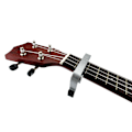 Miniatyrbilde 4 av 5: Hurtigutløsende gitar capo, for elektrisk gitar, (Capo-Silver)