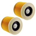 Miniatyrbillede 1 af 5: 2 stk. filterpatroner til Karcher WD2 WD3 MV2  støvsuger