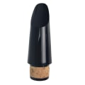 Miniatyrbillede 2 af 3: Bb-klarinetmundstykke til studerende, sort, 4,7 tommer*2,3 tommer*1,5 tommer
