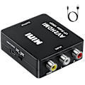 Miniatyrbillede 1 af 5: RCA til HDMI adapter / signalomformer black
