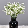 Miniatyrbillede 2 af 5: 5 stk. kunstige blomster, kunstig gipsophila (hvid)