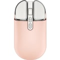 Miniatyrbilde 1 av 5: Trådløs mus, 2.4G oppladbar stille slank datamus med USB-mottaker 3 DPI, Tilbake til skrivebords-knapp for PC bærbar datamaskin stasjonær E