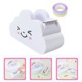 Miniatyrbilde 3 av 5: 1 sett tape dispenser regnbueform Washi tape dispensere skrivebord Washi papir dispenser for kontor hjem skole