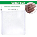 Miniatyrbillede 2 af 7: Insektfuglebarriere Netting Mesh med lynlås, Have Bug Netting Plante Cover til Beskyttelse af Plantefrugter Blomst fra Insektfuglespisning (190 x 218 cm) 190×180cm