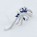 Miniatyrbillede 3 af 5: Krystal Fancy Vintage Style Brosche Pin til Kvinder