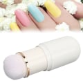 Miniatyrbild 2 av 5: Nagelrengöringsborste, Retractable Ergonomisk Syntetisk Fiber Nagelkonst Dammborste för Blush för Manikyr (Vit)